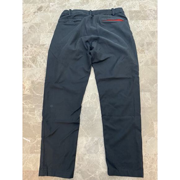 Lululemon Men's ABC Commission Warpstreme Pants Size 32x29 Black E40416 - Picture 8 of 10